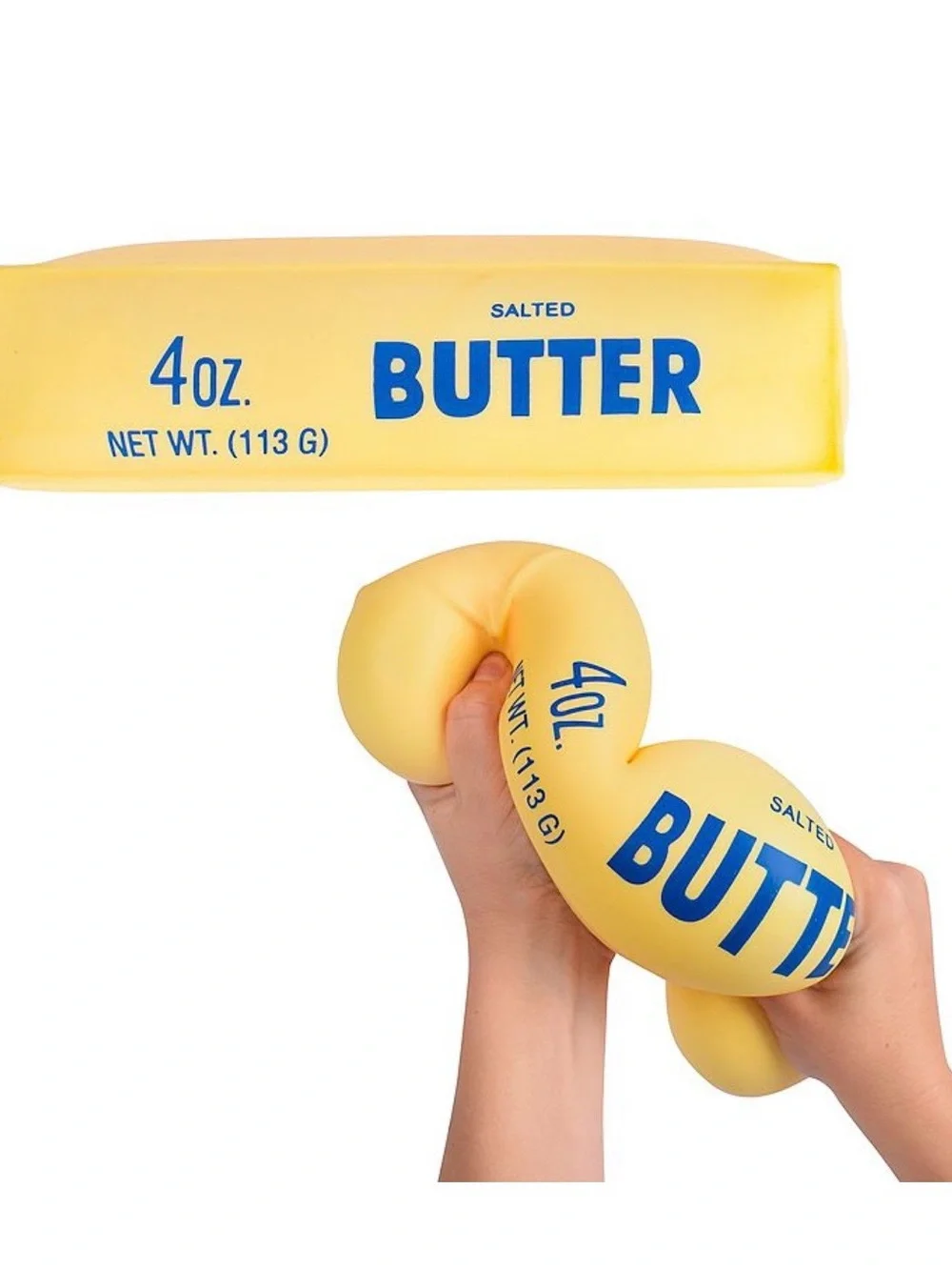 Squeeze Yellow Butter Stretchy Suishy